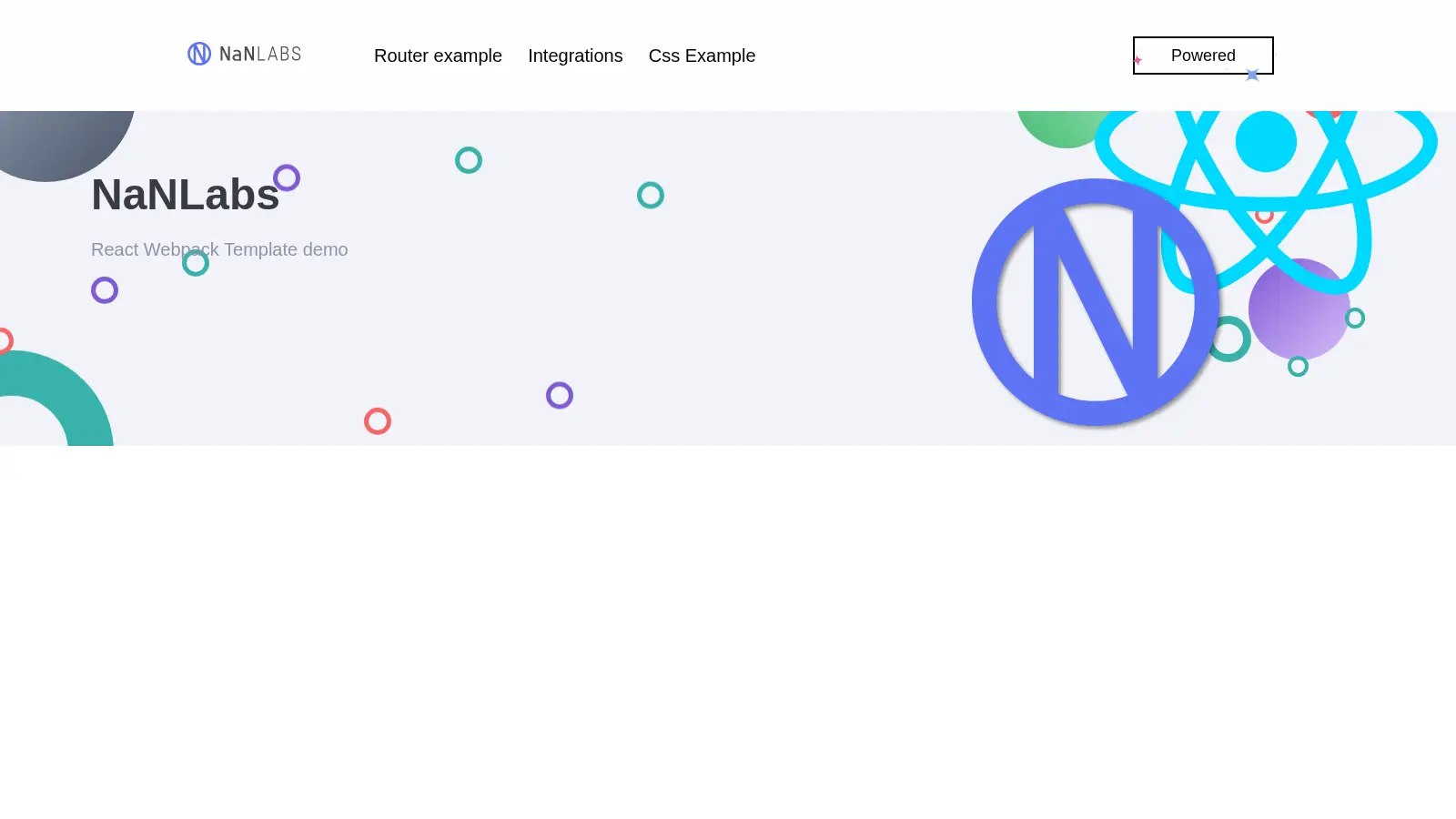 React Boilerplate 4 screenshot