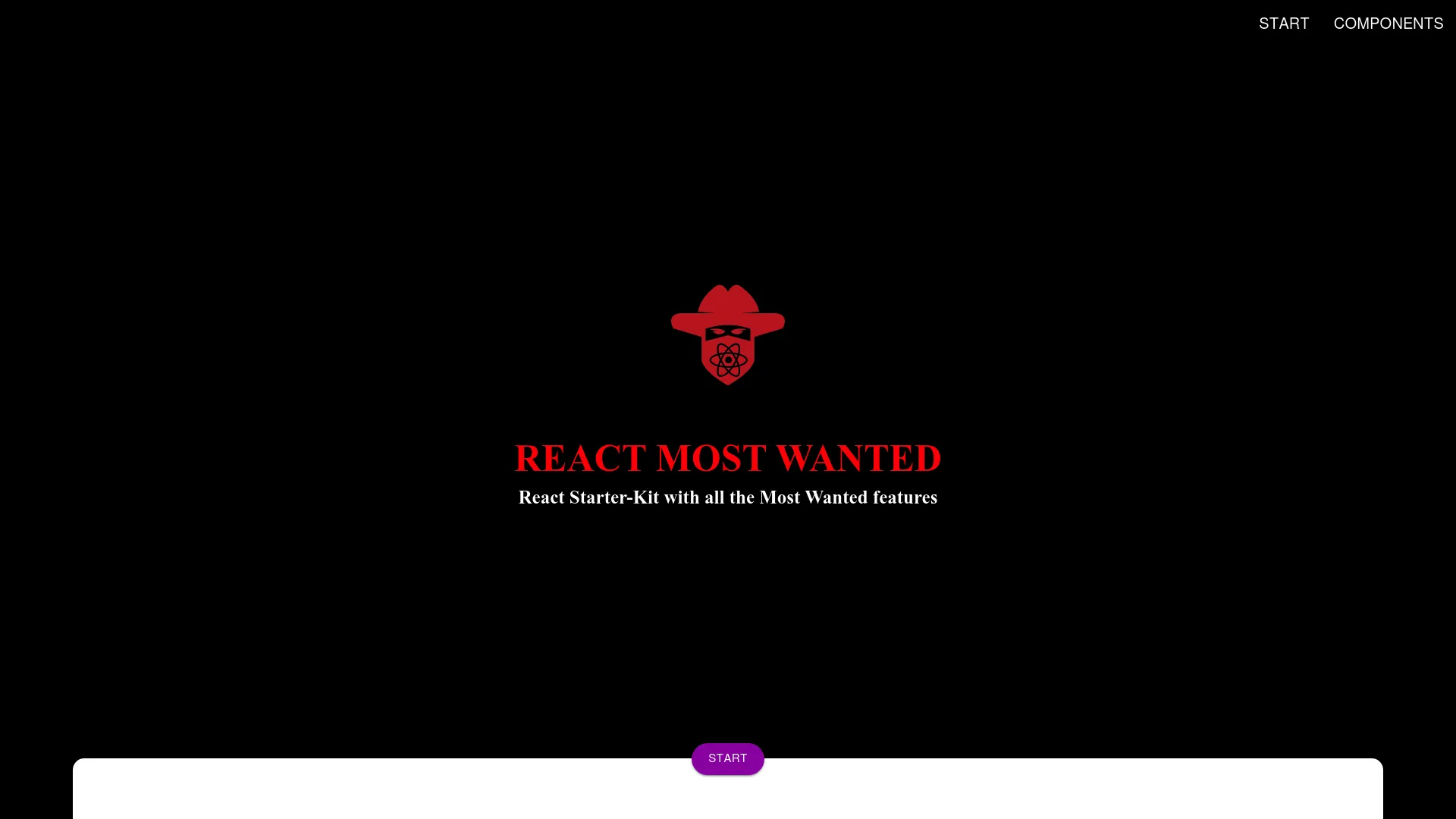 React Most Wanted screenshot