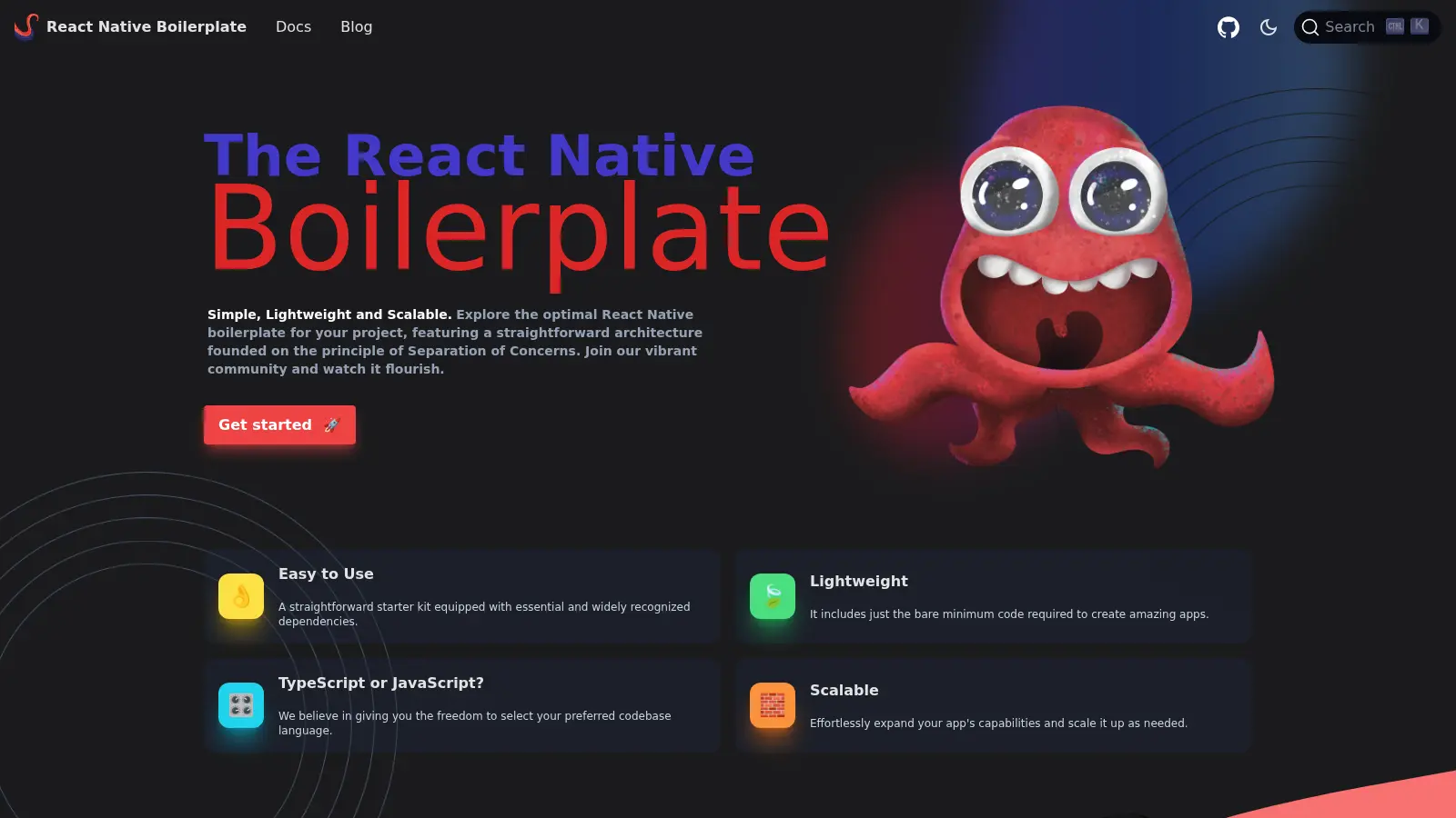 React Native Boilerplate 2 screenshot