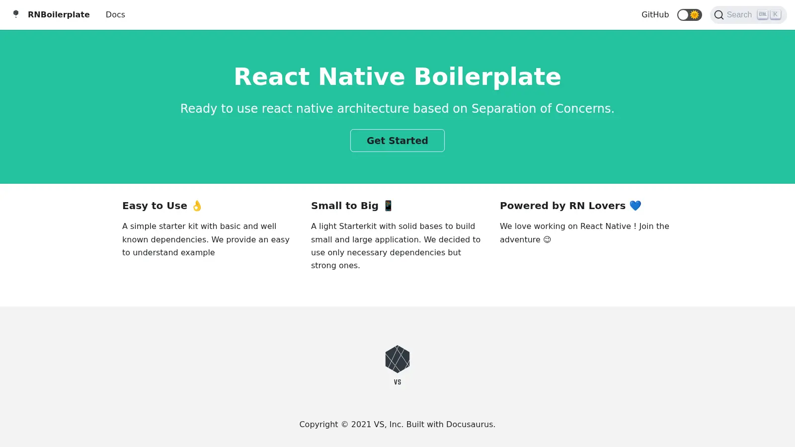 React Native Boilerplate 6 screenshot
