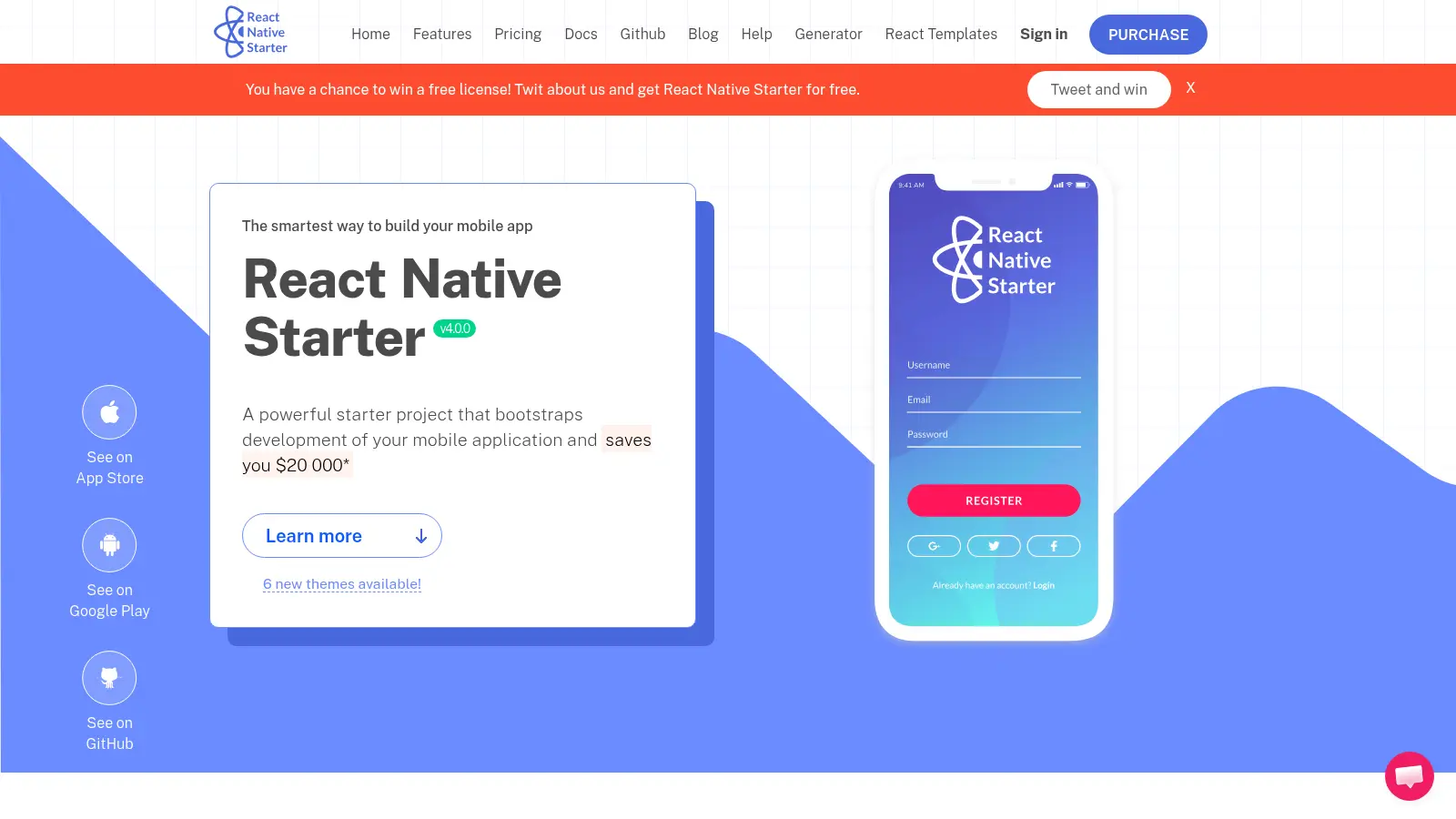React Native Starter 3 screenshot