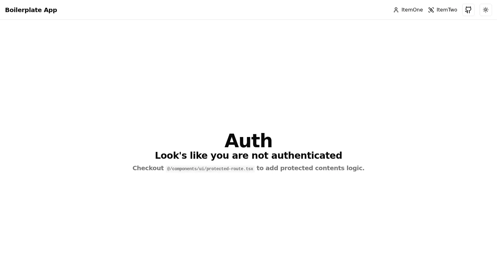 Reactboilerplate screenshot