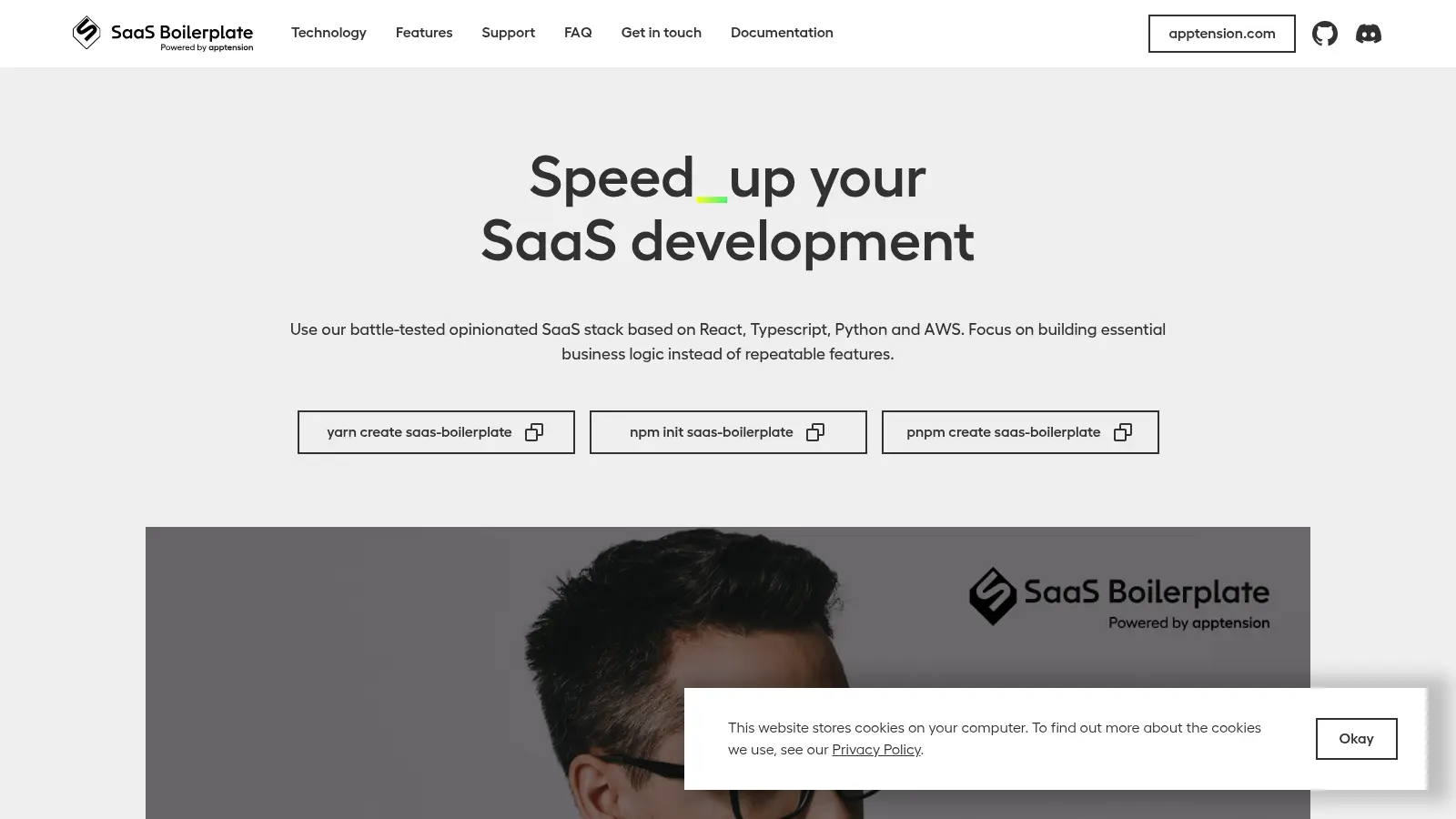 Saas Boilerplate 3 screenshot