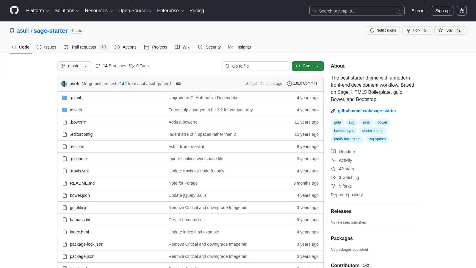 Sage Starter screenshot