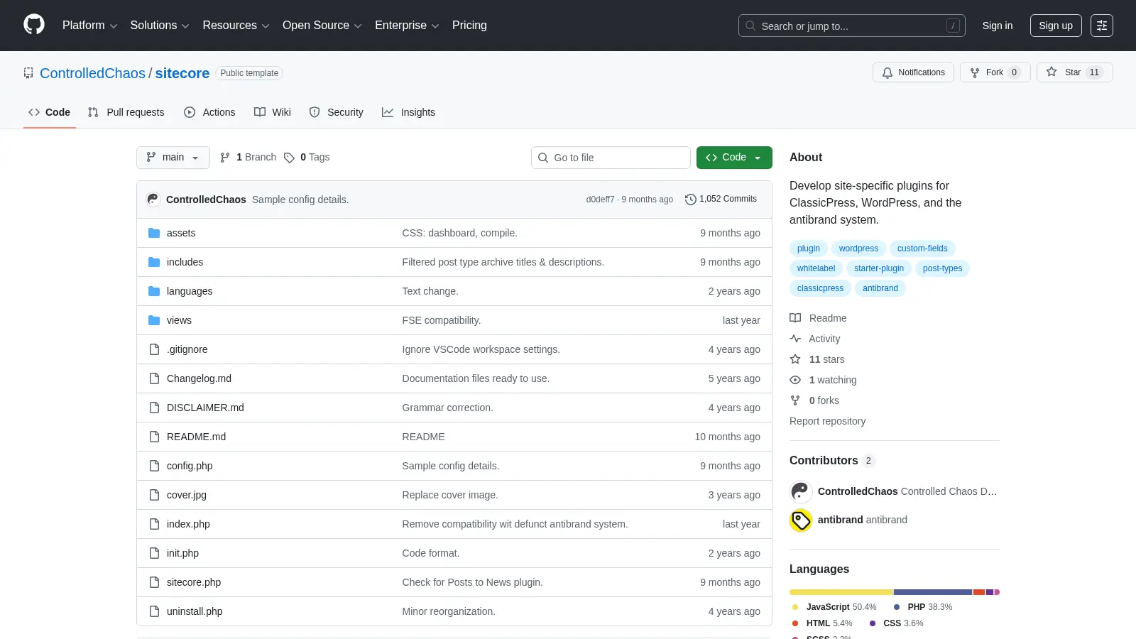 Sitecore screenshot