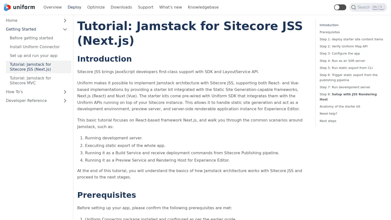 Sitecore Jss Nextjs Starterkit screenshot