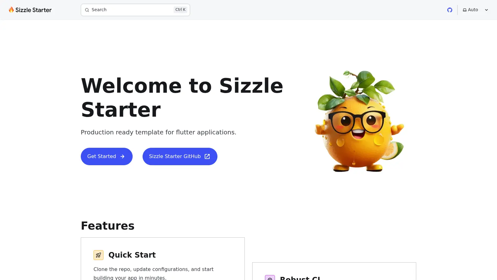 Sizzle Starter screenshot