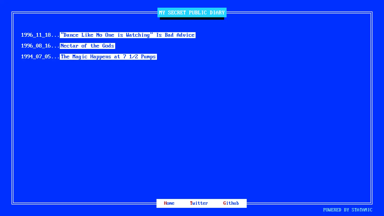 Starter Kit Doogie Browser screenshot