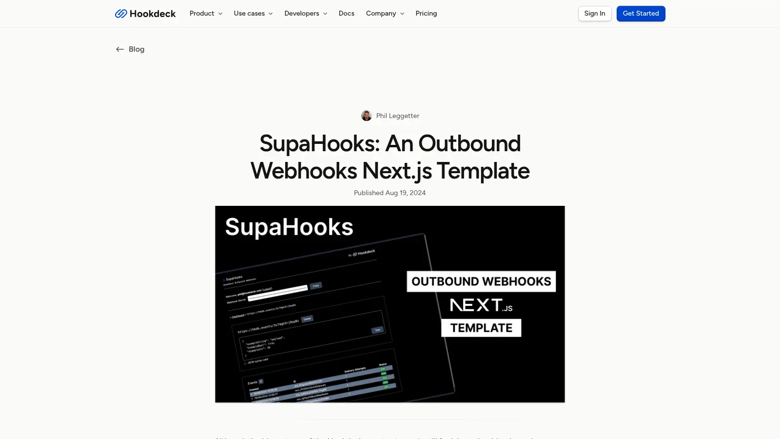 Supahooks screenshot