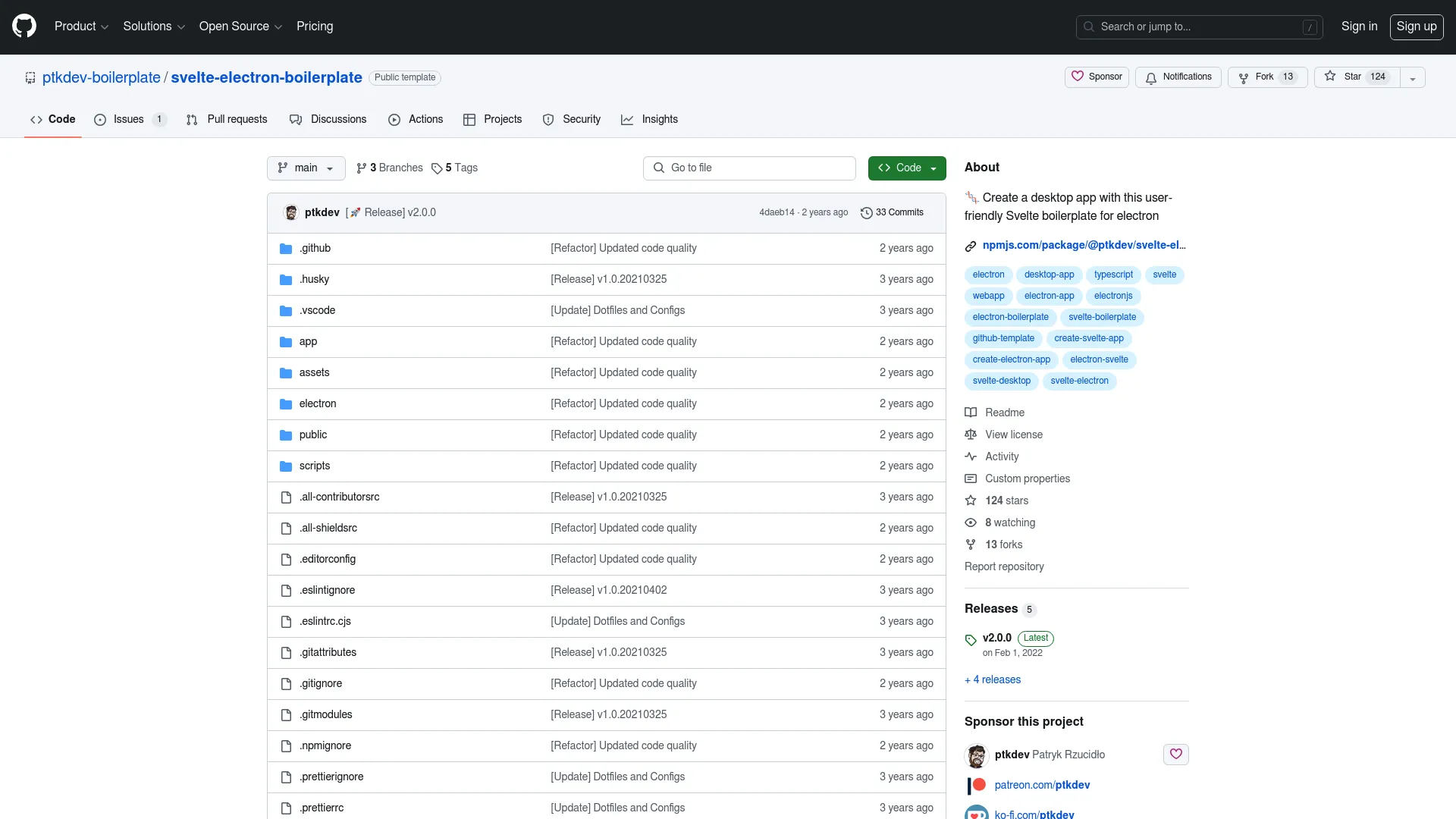 Svelte Electron Boilerplate by Ptkdev screenshot