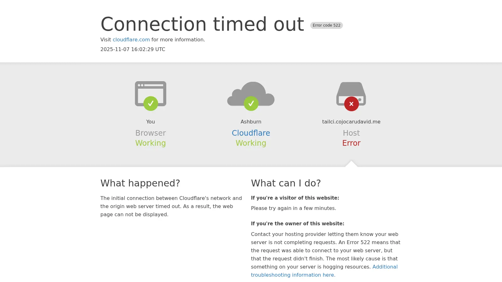 Tailci screenshot