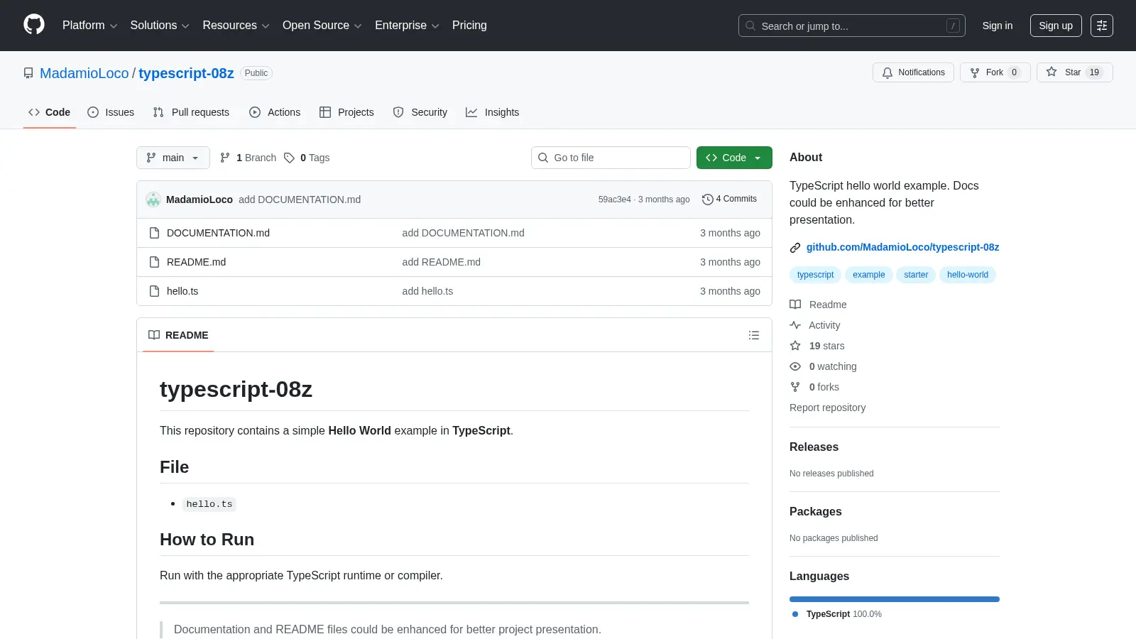 Typescript 08z screenshot