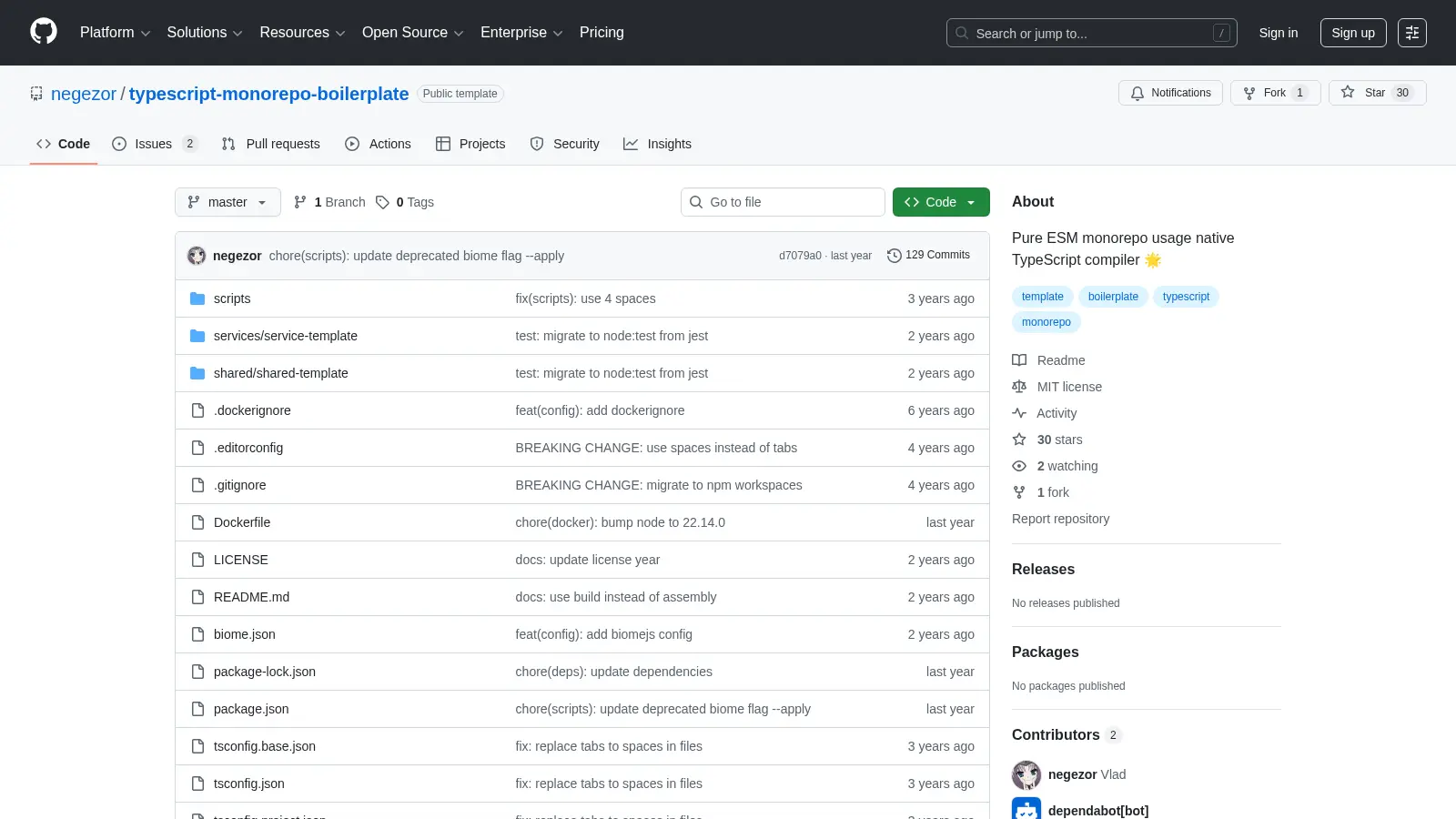 Typescript Monorepo Boilerplate 2 screenshot