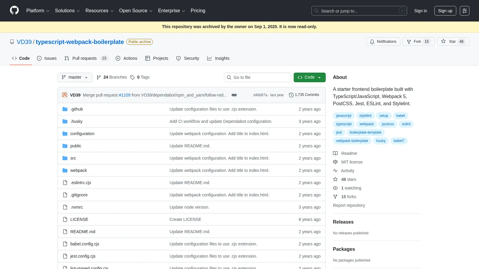 Typescript Webpack Boilerplate screenshot