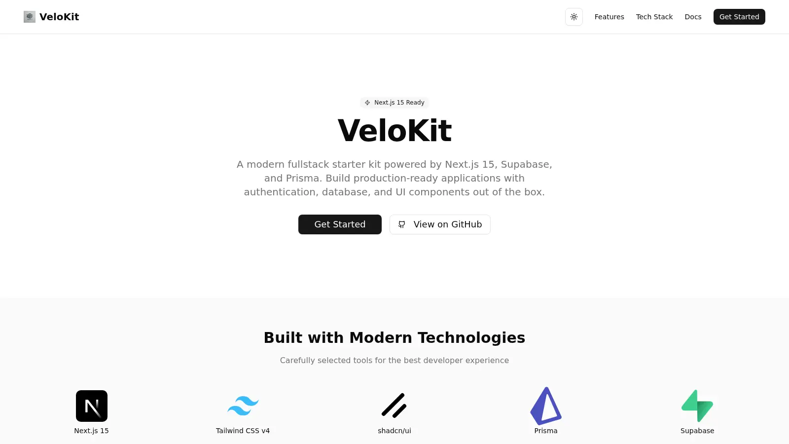 Velokit screenshot