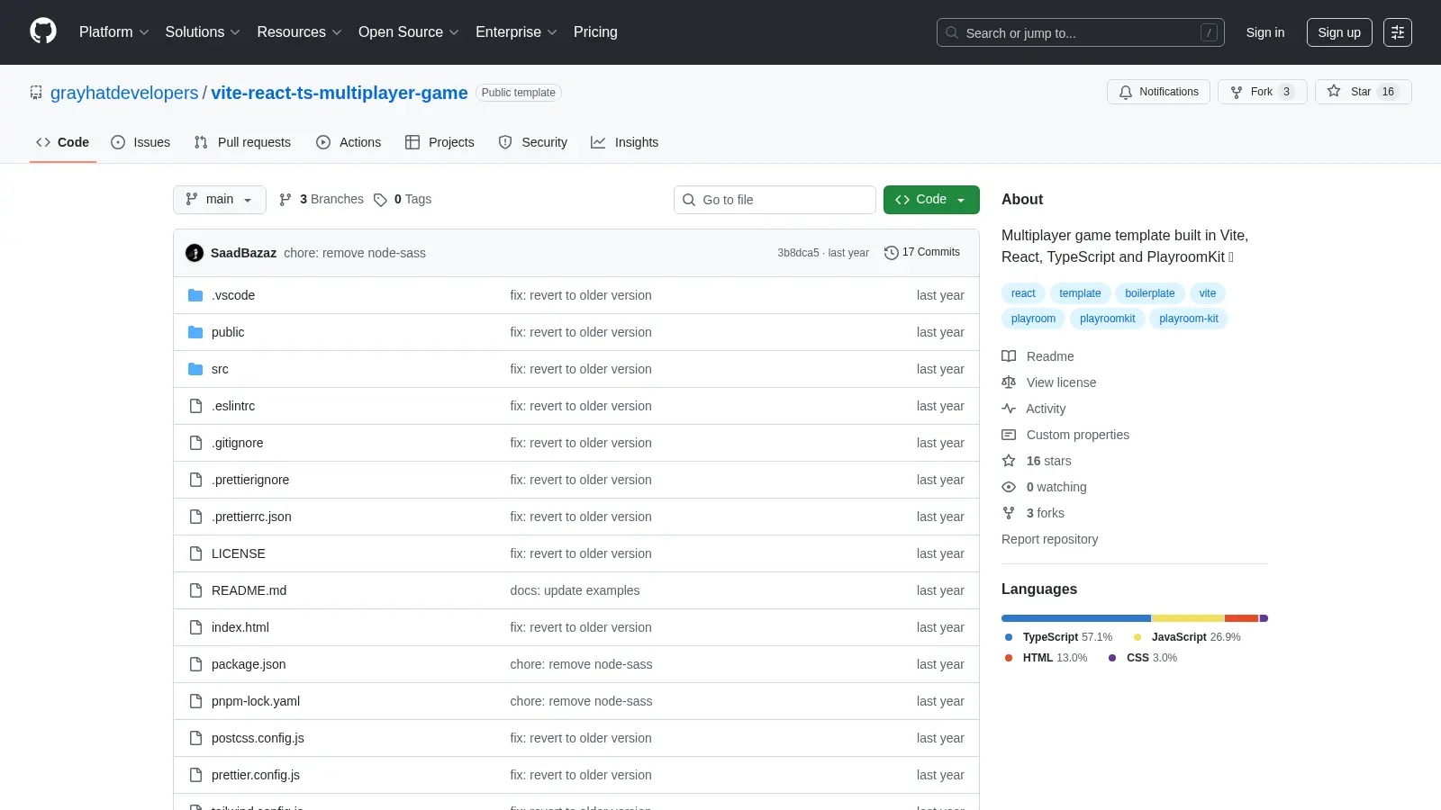 Vite React Ts Multiplayer Game screenshot