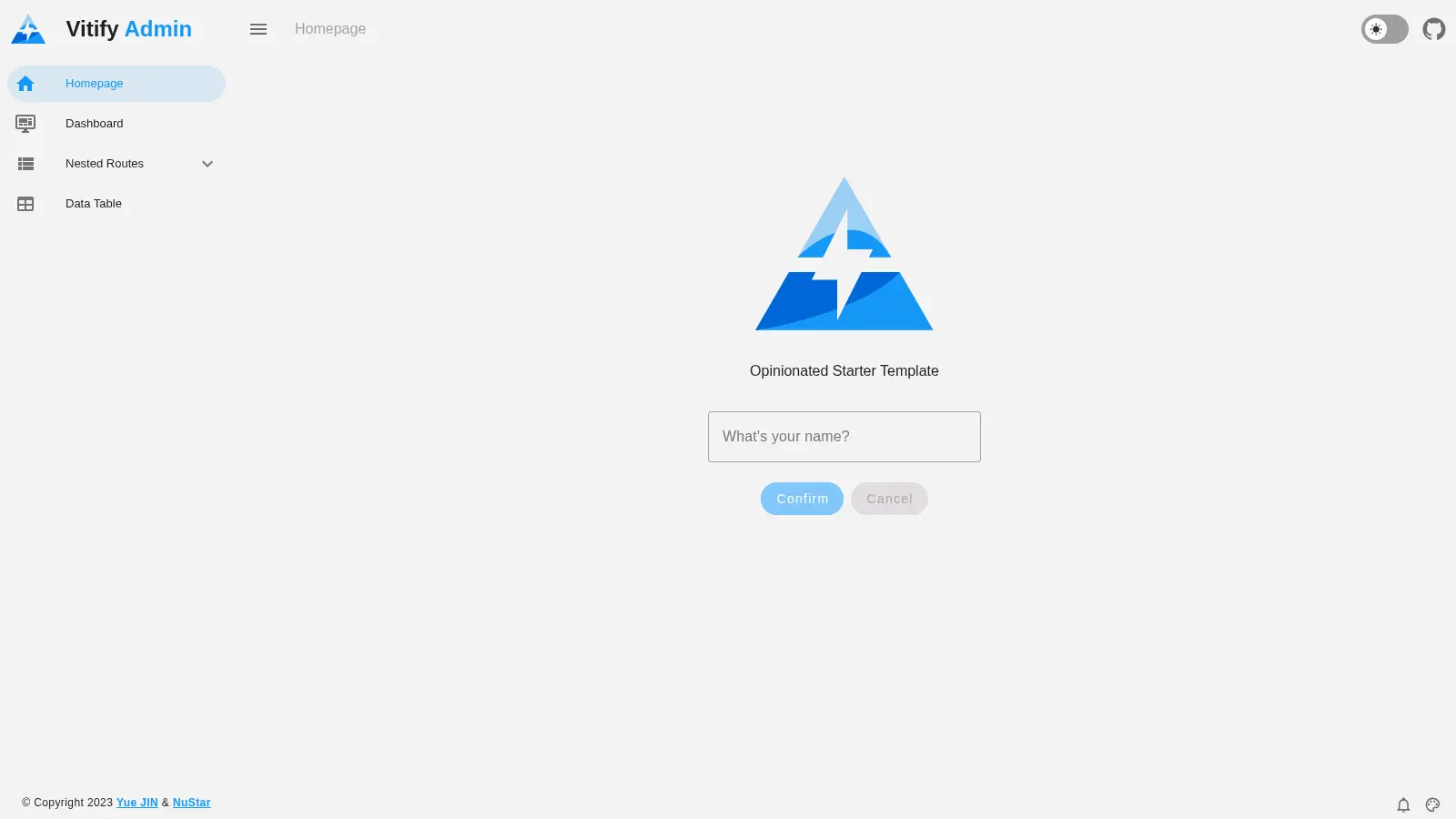 Vitify Next screenshot