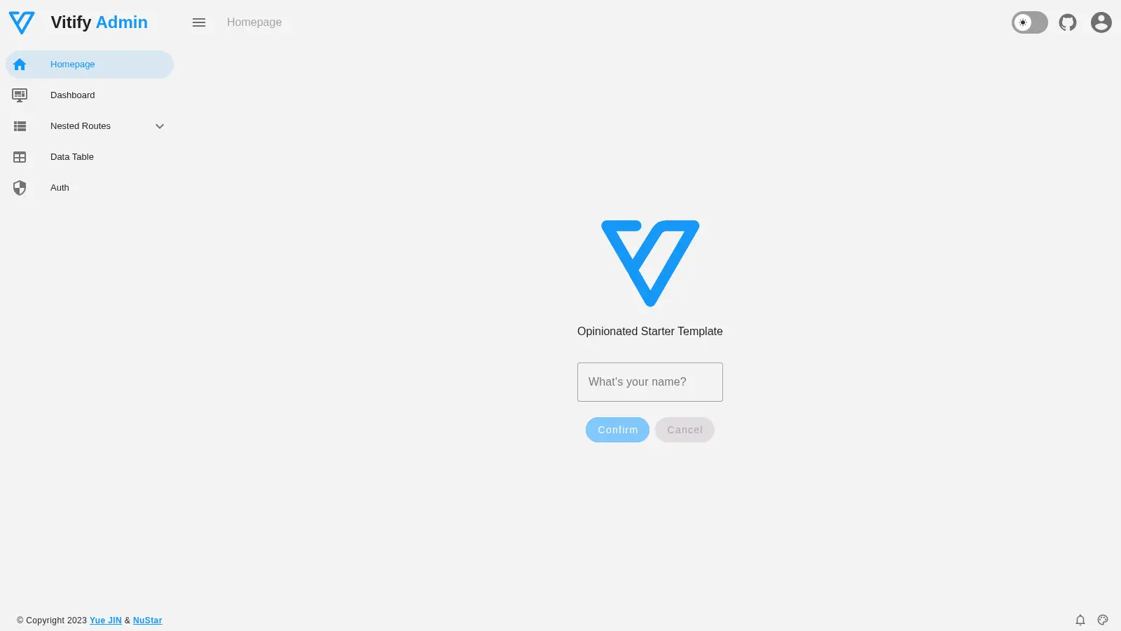 Vitify Nuxt screenshot