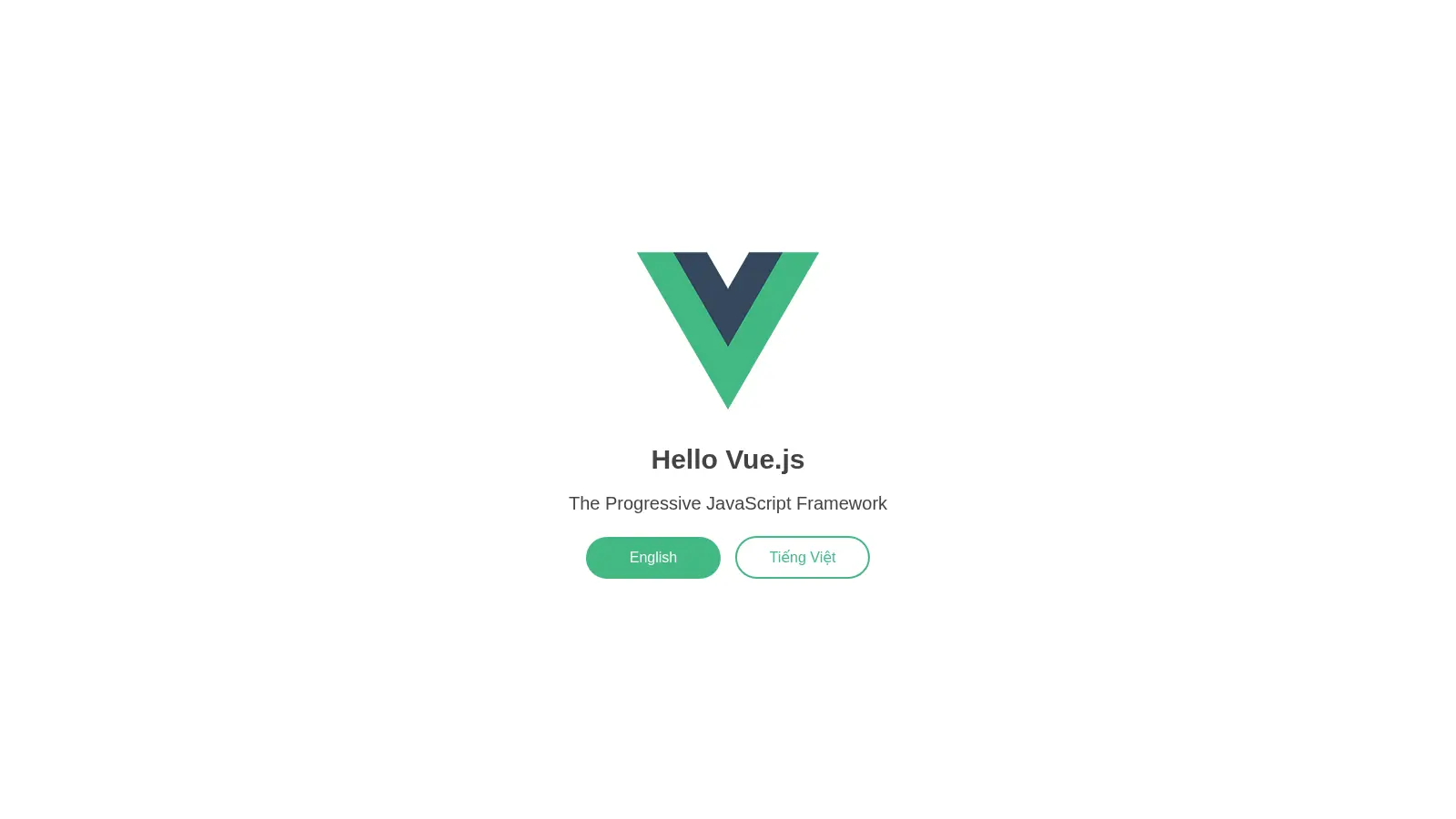 Vue Rollup Boilerplate screenshot