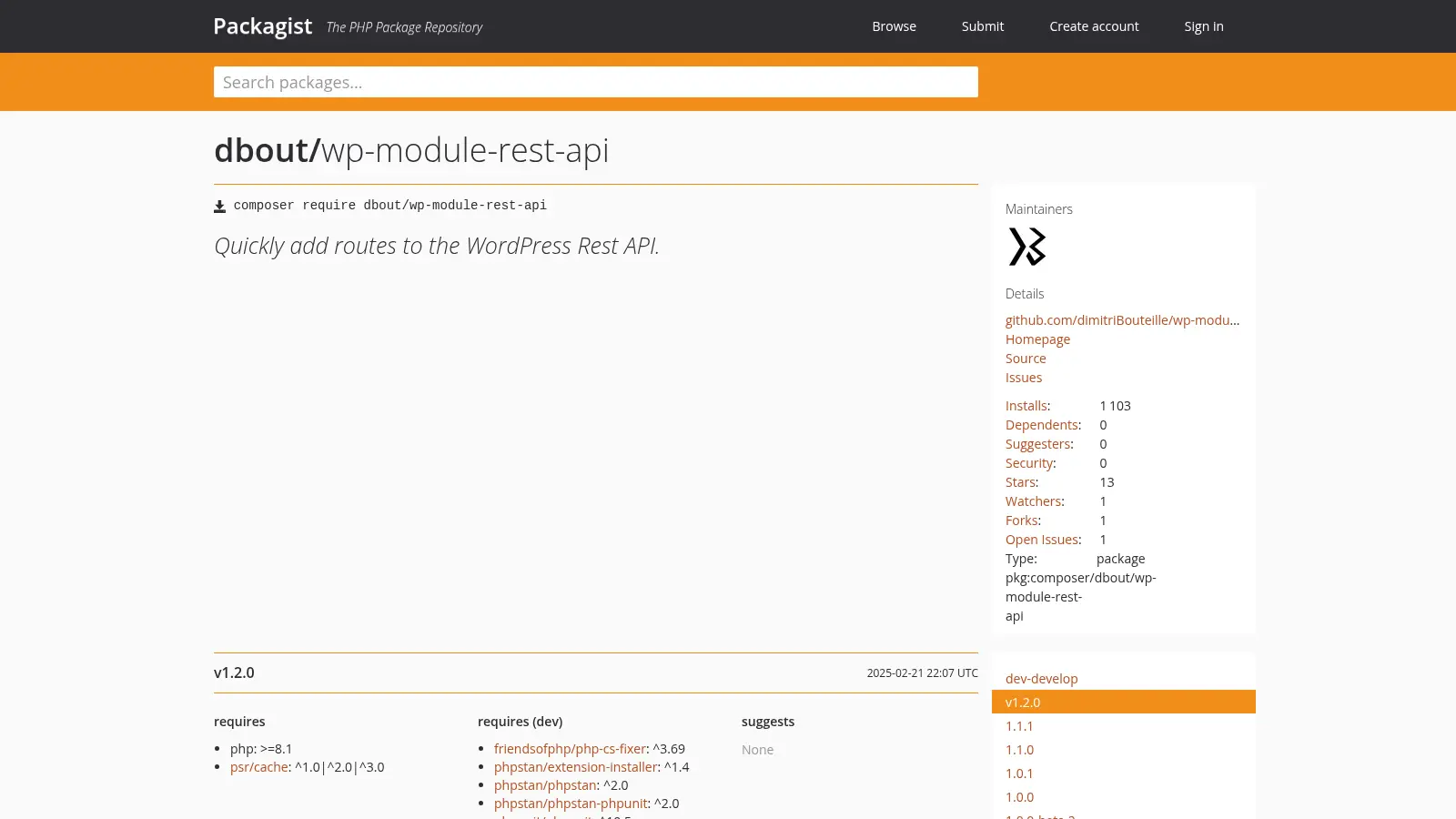 Wp Module Rest Api screenshot